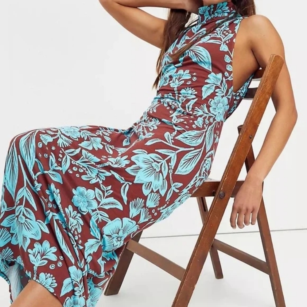 Free People Time To Shine Open Back Dress